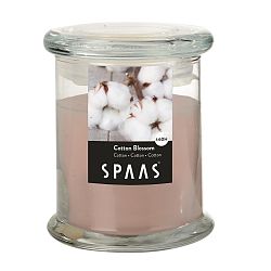 SPAAS Vonná svíčka ve skle Cotton Blossom, 11 cm 