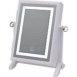 Šperkovnice se zrcadlem LED, bílá