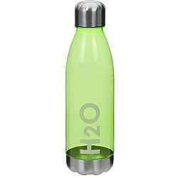 Sportovní láhev s nerezovým víčkem 700 ml, zelená