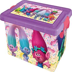 STOR Dekorační úložný box Trolls, 7 l
