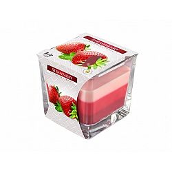 Svíčka ve skle Duha Jahoda, 170 g