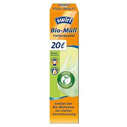 Swirl BIO kompostovatelné pytle s uchy 20 l