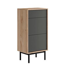 Tempo Kondela Skříňka na obuv Bergen BGD54, dub