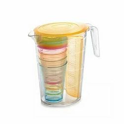 Tescoma Džbán s poháry myDRINK 2,5 l, oranžová