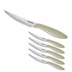 Tescoma Nůž steakový PRESTO 12 cm, 6 ks, béžová