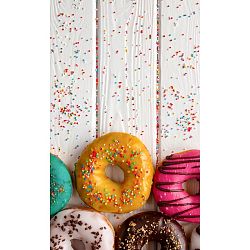 Tiptrade Dětský ručník Donuts, 30 x 50 cm