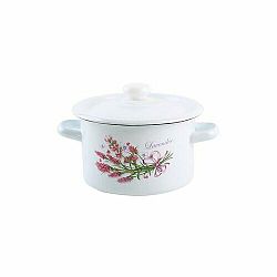 Toro Smaltovaný hrnec s poklicí Levandule, 2 l