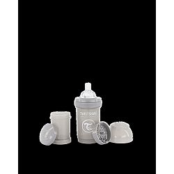 Twistshake Kojenecká láhev Anti-Colic180 ml, šedá