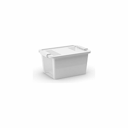 Úložný Bi Box S - 11 litrů bílá/průhledná