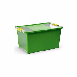 Úložný Bi box S, 11 litrů průhledná/zelená barva