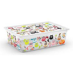 Úložný box Kis C-Box Cute Animals L 27 l