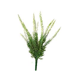 Umělá květina Vřes krémová, 29 cm