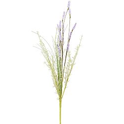 Umělé luční květy levandule 56 cm, fialová