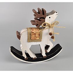 Vánoční dekorace Houpací sob, 21 cm