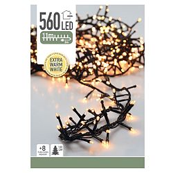 Vánoční světelný LED řetěz Cluster, 560 mini LED