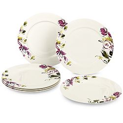 Verso Sada mělkých talířů Clasico Floral 27 cm, 