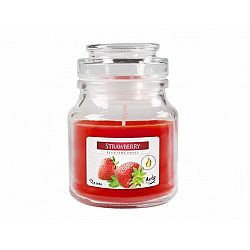 Vonná svíčka ve skle Jahoda, 120 g