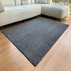 Vopi Kusový koberec Capri antracit,, 60 x 120 cm