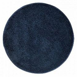 Vopi Kusový koberec Eton lux modrá, průměr 80 cm