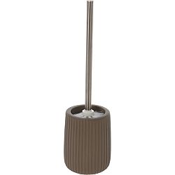 WC set Stripes hnědá, 10 x 35 cm