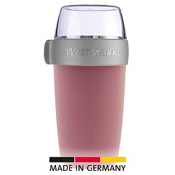 Westmark Dvoudílná dóza na svačinu, 700 ml, růžová