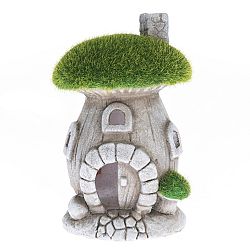 Zahradní dekorace  Mechová houba, 14 cm