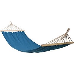 Závěsná houpačka Hammock, polybavlna, modrá
