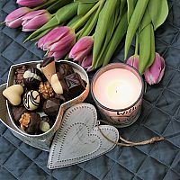 Valentýnská výzdoba bydlení