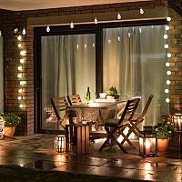 Osvětlení terasy – solární lampy, nebo LED svítidla?