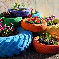 Co se starými pneumatikami? Houpačka, šálek z pneumatiky nebo sběrný dvůr