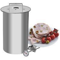 Orion plus Nerezový šunkovar s teploměrem