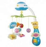Baby Mix kolotoč nad postýlku se světelným projektorem