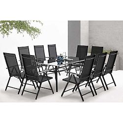 11dílný set zahradního nábytku Bobochic Paris Rialto