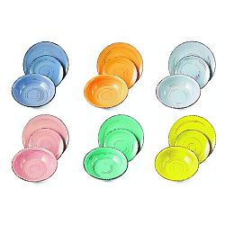 18dílný set barevného nádobí Villa d'Este Cascina