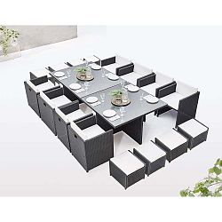 18dílný set zahradního nábytku Bobochic Paris Family