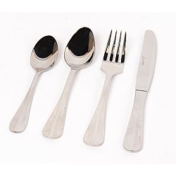 24dílná sada příborů z nerezové oceli Sabichi Ridge