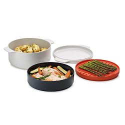 4-dílná sada nádobí na jídlo vařené v mikrovlnce Joseph Joseph M-Cuisine
