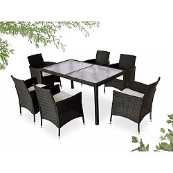 7dílný set zahradního nábytku Bobochic Paris Cordoba