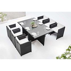 7dílný set zahradního nábytku Bobochic Paris Family