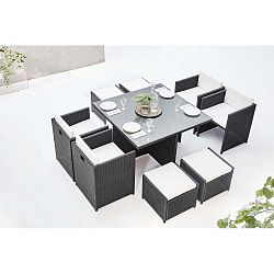 9dílný set zahradního nábytku Bobochic Paris Family