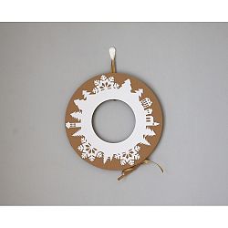 Adventní věnec se zlatou stuhou Unlimited Design for kids