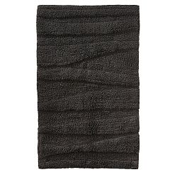 Antracitová koupelnová předložka Zone Flow, 50 x 80 cm