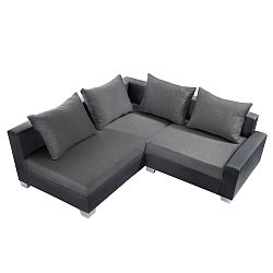 Antracitová sedačka Interieur De Famille Paris Aventure, levý roh