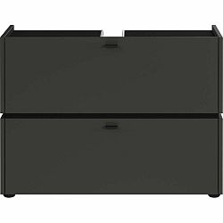 Antracitová skříňka pod umyvadlo 80x59 cm Modesto – Germania
