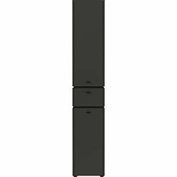 Antracitová vysoká koupelnová skříňka 34x189 cm Modesto – Germania