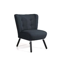 Antracitové křeslo Max Winzer Neele Muro Anthracite