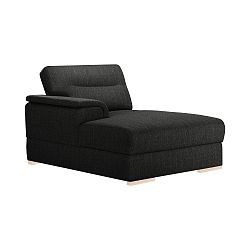 Antracitově šedá lenoška Stella Cadente Maison Madeiro, levá strana