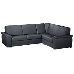 Antracitově šedá pohovka Florenzzi Bossi Medium, pravý roh