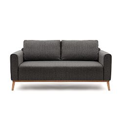 Antracitově šedá třímístná pohovka Vivonita Milton