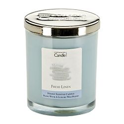 Aroma svíčka s vůní čerstvě vypraného prádla Copenhagen Candles  Fresh Linen, doba hoření 40 hodin